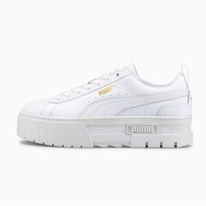 PUMA Women's White Platform Sneakers